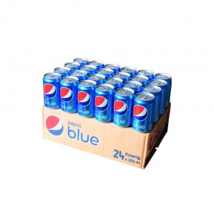 Pepsi Blue Soda 330ml Can (Case Of 24) Pepsi Blue Soda 330ml Can (Case Of 24)